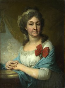Retrato da baronesa Varvara Vasilyeva, 1800 de Vladimir Lukich Borovikovsky