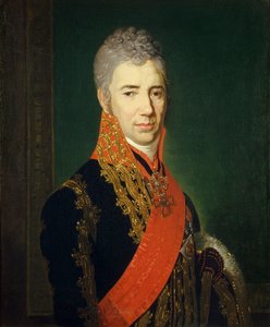 Retrato da coroa Equerry Sergey Ilyich Mukhanov 1762-1842 de Vladimir Lukich Borovikovsky