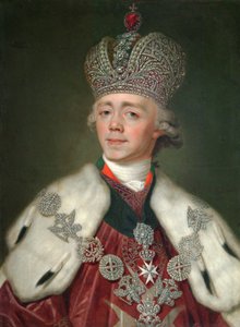 Retrato do Imperador Paulo I da Rússia