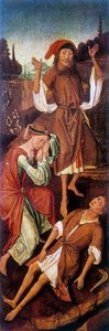 Adão e Eva Chorando pelo Corpo de Capazes, c1440-1495.