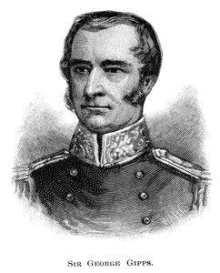 Sir George Gipps, Governador de New South Wales, 1886. de WA Hirschmann