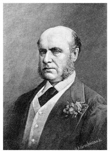 Sir Hercules Robinson, administrador colonial britânico de 1886. de WA Hirschmann