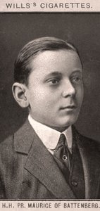 HH, PR. Maurício de Battenberg, 1908. de WD and HO Wills