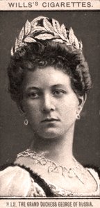 HIH Grã-duquesa George da Rússia, 1908. de WD and HO Wills
