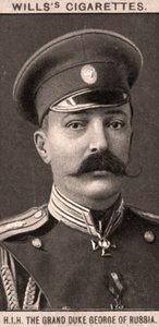 HIH O Grão-Duque George da Rússia, 1908. de WD and HO Wills