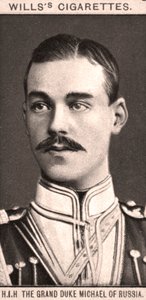 HIH O Grão-Duque Michael da Rússia, 1908. de WD and HO Wills