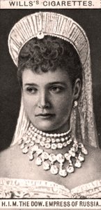 ELE, The Dow. Imperatriz da Rússia, 1908. de WD and HO Wills