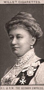 HI & RM, A Imperatriz Alemã, 1908. de WD and HO Wills