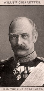 HM O rei da Dinamarca, 1908. de WD and HO Wills