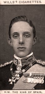 HM O rei da Espanha, 1908. de WD and HO Wills