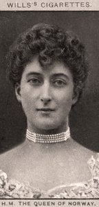 HM A rainha da Noruega, 1908. de WD and HO Wills