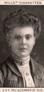 HRH, PSS. Alexandre de Teck, 1908. de WD and HO Wills