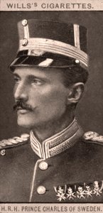 Príncipe Charles da Suécia, 1908. de WD and HO Wills