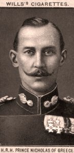 H.R.H Príncipe Nicolau da Grécia, 1908.