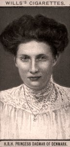 Sua Majestade a Princesa Dagmar da Dinamarca, 1908. de WD and HO Wills
