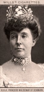 Princesa Isabel Waldemar da Dinamarca, 1908.