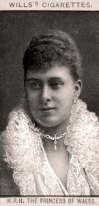 A Princesa de Gales, 1908. de WD and HO Wills