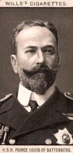 HSH Príncipe Louis de Battenberg, 1908. de WD and HO Wills