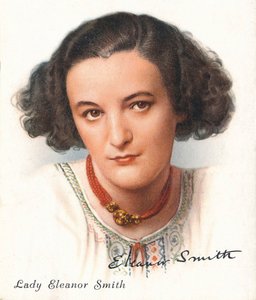 Lady Eleanor Smith, 1937. Artistas: Desconhecido, WD & HO Wills.