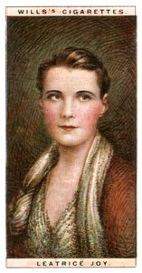 Leatrice Joy 1893-1985, atriz americana, 1928. de WD and HO Wills