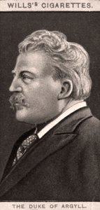 O duque de Argyll, 1908. de WD and HO Wills