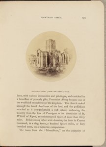 Abadia de Fountains; da casa do abade de W.R. Sedgfield