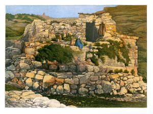 O Poço de En-Rogel, Jerusalém, c1870.