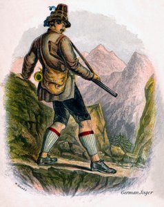 Camponês da Baviera, 1809.