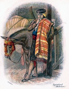 Muleteer espanhol, 1809.