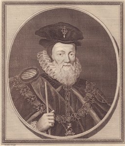 Retrato de William Cecil de John Ward Dunsmore