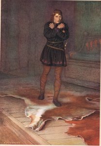 Hamlet trama como ele vai falar viciously a sua mãe, de &39;Hamlet&39; por William Shakespeare, edição publicada pela Hodder und Stoughton em 1915 de W. G. Simmonds