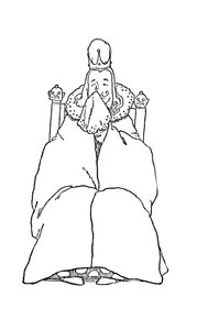 E ele chorou como uma criança, c1930 de William Heath Robinson