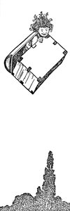 Até voou o tronco, c1930 de William Heath Robinson