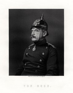 Albrecht Theodor Graf Emil von Roon, soldado e político prussiano, século XIX. de W. Holl