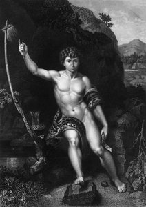 Eu sou a voz de quem chora no deserto, do século XIX. de W. Holl