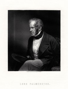Lord Palmerston, primeiro ministro britânico, século XIX.