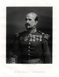 Louis Jules Trochu, líder militar e político francês, século XIX de W. Holl