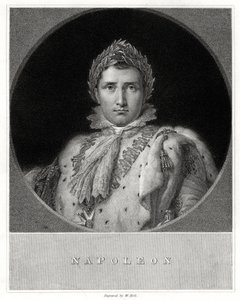 Napoleão Bonaparte, século XIX. de W. Holl