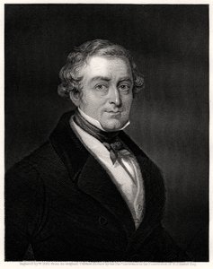 Sir Robert Peel, primeiro ministro britânico, século XIX de W. Holl