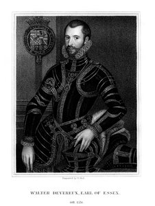 Walter Devereux, 1º Conde de Essex, nobre inglês, 1824. de W. Holl