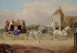 Stourbridge para Birmingham Royal Mail Coach, 1842.   de W. J. Pringle
