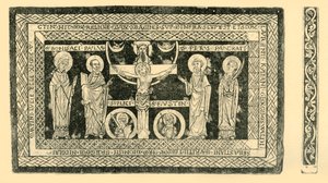 O Altar Portátil de Hildesheim, c1160-1170, 1881. de W Jones