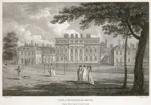Buckingham House, Westminster, Londres, 1799 de W Knight