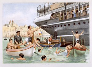 Malta, Heave for a Dive, de &39;P und O Pencillings&39;