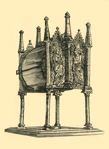Relicário, século XIV, 1881.