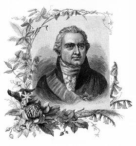 Sir Joseph Banks, naturalista e botânico inglês, 1886.