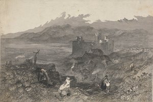 Castelo de Harlech, País de Gales do Norte