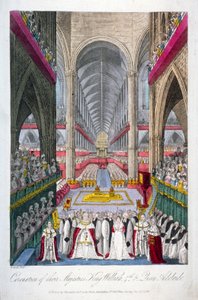 Coroação de William IV e Queen Adelaide