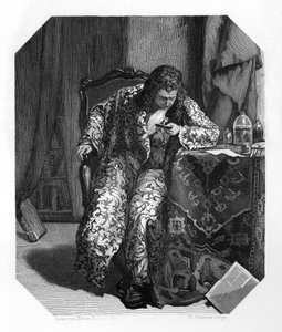 Antoni van Leeuwenhoek, cientista holandês do século XVII e pioneiro em microscopia, c1870