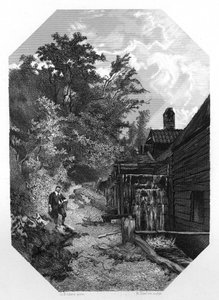 Jacob van Ruysdael, pintor de paisagens holandês do século XVII, c1870.